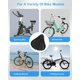 thumbnail image 4 of Funda de asiento de bicicleta de gel CUNCUI para bicicleta Comfort, color negro, 4 of 7