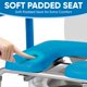 thumbnail image 5 of Asiento de inodoro elevado Platinum Health Original Ultimate acolchado, 5 of 6