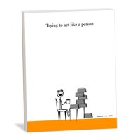 Bloc De Notas Guajolote Prints 10X13 Cm 50 Hojas Sarcástico