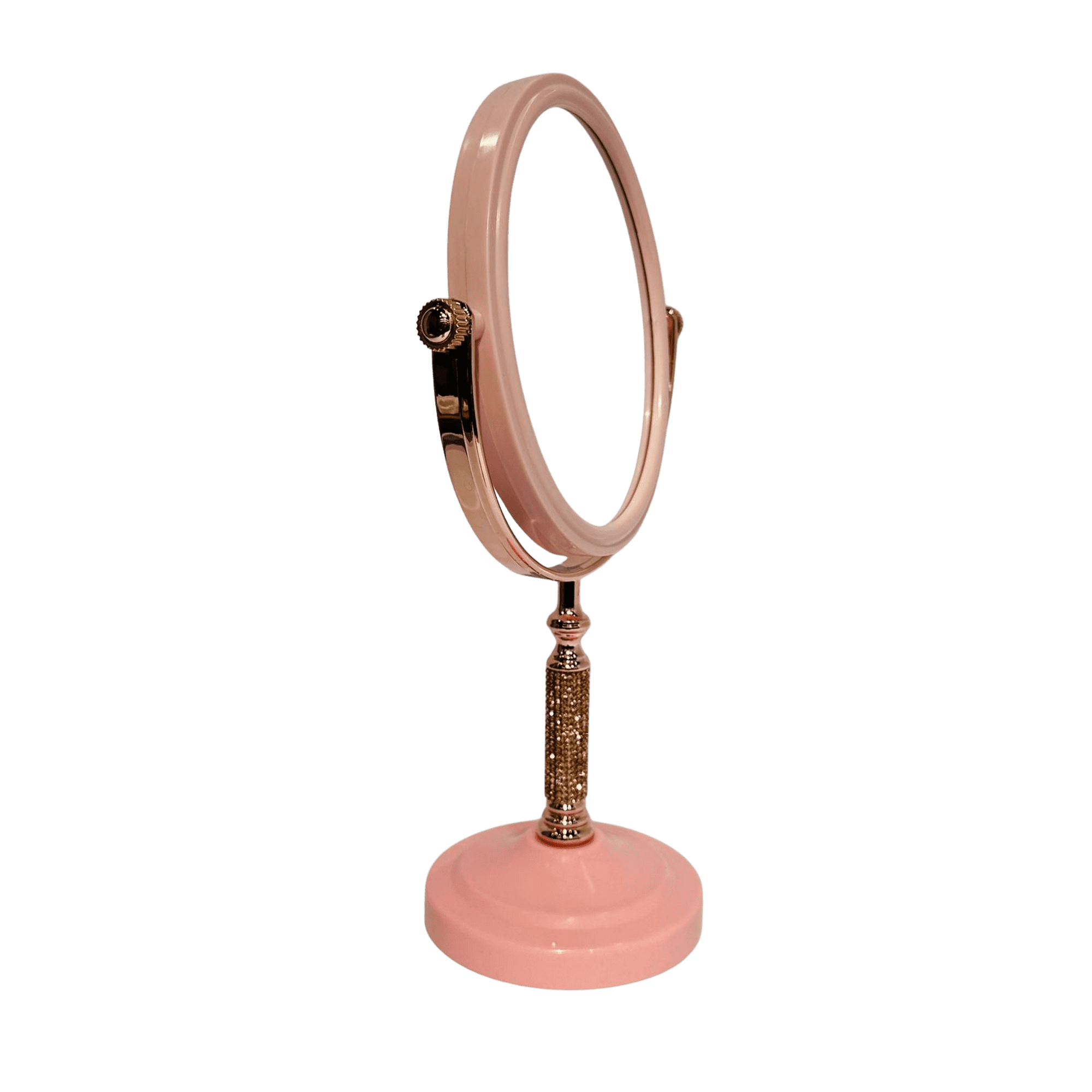 Decostilo - Espejo De Maquillaje Para Escritorio 15cm, Con Aumento