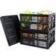 thumbnail image 1 of Paquete de 3 Cajas Plegables CONLI 34L Negro, 1 of 6