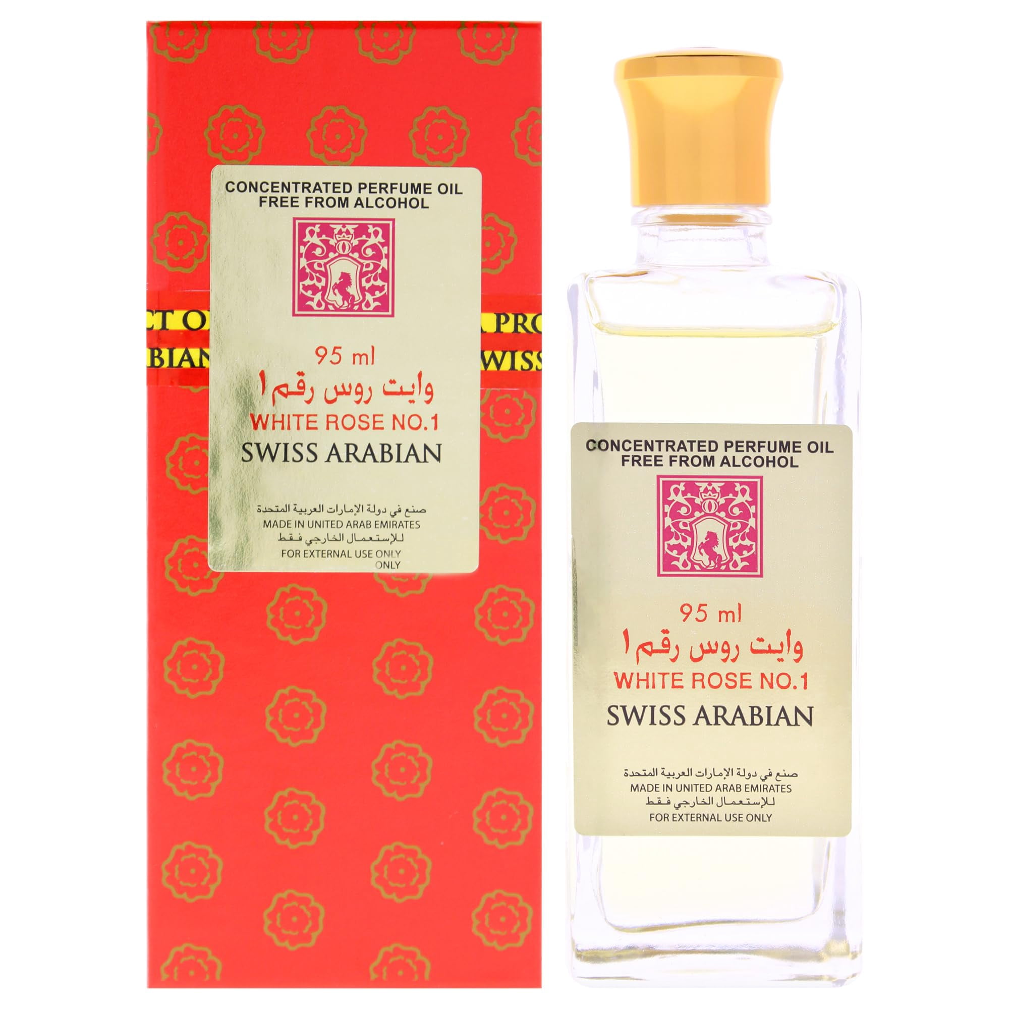 Aceite De Perfume Swiss Arabian White Rose No.1 95 Ml