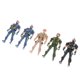 thumbnail image 1 of Figura De Acción De Paracaidistas De 9 Cm Con Juguete De Soldados Del Ejército En Paracaídas - Paquete De 5, 1 of 3