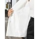 thumbnail image 5 of INSPIRE CHIC Chaqueta Vintage de Cuadros para Mujer, Doble Botonadura, Solapa con Muesca, Hombros Acolchados, Talla M, Blanco Sólido, 5 of 6