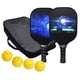 thumbnail image 2 of Juego De 2 Paletas Profesionales De Pickleball 4 Bolas Y Bolsa De Almacenamiento Para Jugador, 2 of 5