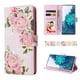 thumbnail image 1 of FOXDOCK Funda Tipo Cartera Floral para Samsung Galaxy A13 4G/5G ,Funda con Tapa de Cuero PU, Protección Antigolpes con Ranuras para Tarjetas y Soporte, 1 of 5