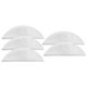 thumbnail image 3 of 5 Piezas De Almohadillas Para Trapear Pa?o Para Trapear Pa?o De Reemplazo Para Lydsto R1 R1A Home White, 3 of 3