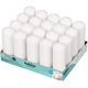 thumbnail image 1 of Pillar Candles Bolsius White, 2 x 6 pulgadas, sin perfume, juego de 20, 1 of 8