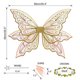 thumbnail image 5 of Alas de hada vitegaw 90 × 65 cm para adultos – 6 alas (disfraz), 5 of 6