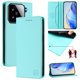 thumbnail image 1 of Funda Billetera con Soporte para Xiaomi 15 Bloqueo RFID Plegable Verde menta, 1 of 6