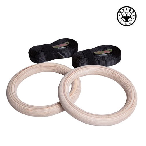 Basko Fitness - Anillas Olimpicas Madera