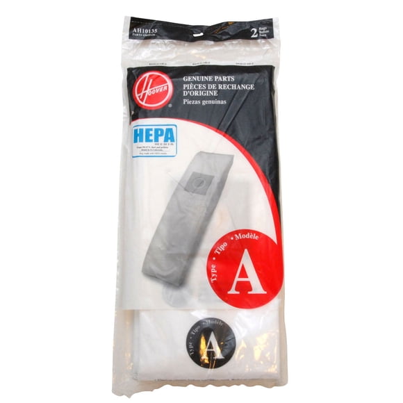 Bolsa HEPA para Hoover tipo A, paquete de 2, AH10135