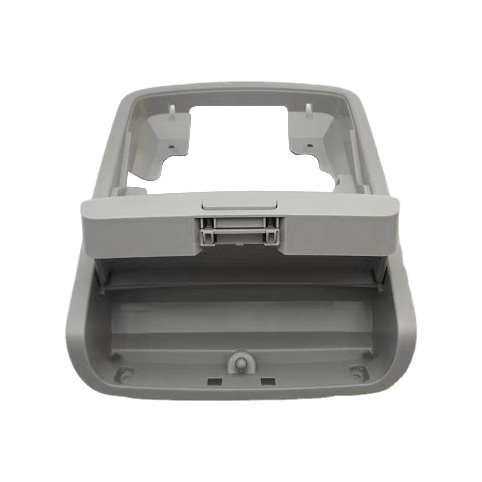 Magideal - Estuche Para Gafas De Sol Contenedor Protector Con Clip Para Almacenamiento En Visera Que Protege Del Polvo Y Arañazos Adecuado Para 2011-20 Gris