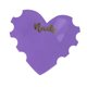 thumbnail image 4 of Accesorio De Fotografía De Manicura Profesional Compacto En Forma De Corazón Para Regalo De Artista Violeta Oscuro, 4 of 5