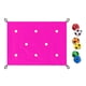thumbnail image 3 of Juego De Construcción De Equipos Con Lona Perforada Para Trabajo En Equipo, 6 Pelotas De Poliuretano, Fiesta Cooperativa, Rosa Roja, 3 of 5