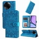 thumbnail image 1 of Funda tipo cartera FOXDOCK para Realme C67 5G , diseño girasol en relieve, cuero PU, cierre magnético, soporte y tarjetero, 1 of 5