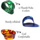 thumbnail image 5 of Púa Frienda de Celuloide Pack 12 Multicolor, 5 of 7