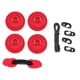 thumbnail image 1 of D Ring Pad Patch Bungee Accesorios Set Parche Redondo Para Tabla De Surf Inflable Rojo, 1 of 2