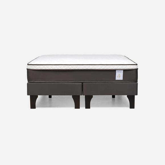 Cama Europea New Style 4 Plus 2 Plaza Base Dividida