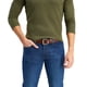 thumbnail image 5 of Cinturón Levi's de cuero marrón casual de doble punta para hombre de 40 años, 5 of 6