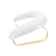 thumbnail image 1 of Cojín de mano para decoración de uñas, reposabrazos para uñas, ahorro de espacio, reposabrazos de manicura antideslizante, reposabrazos para uñas en f blanco, 1 of 5