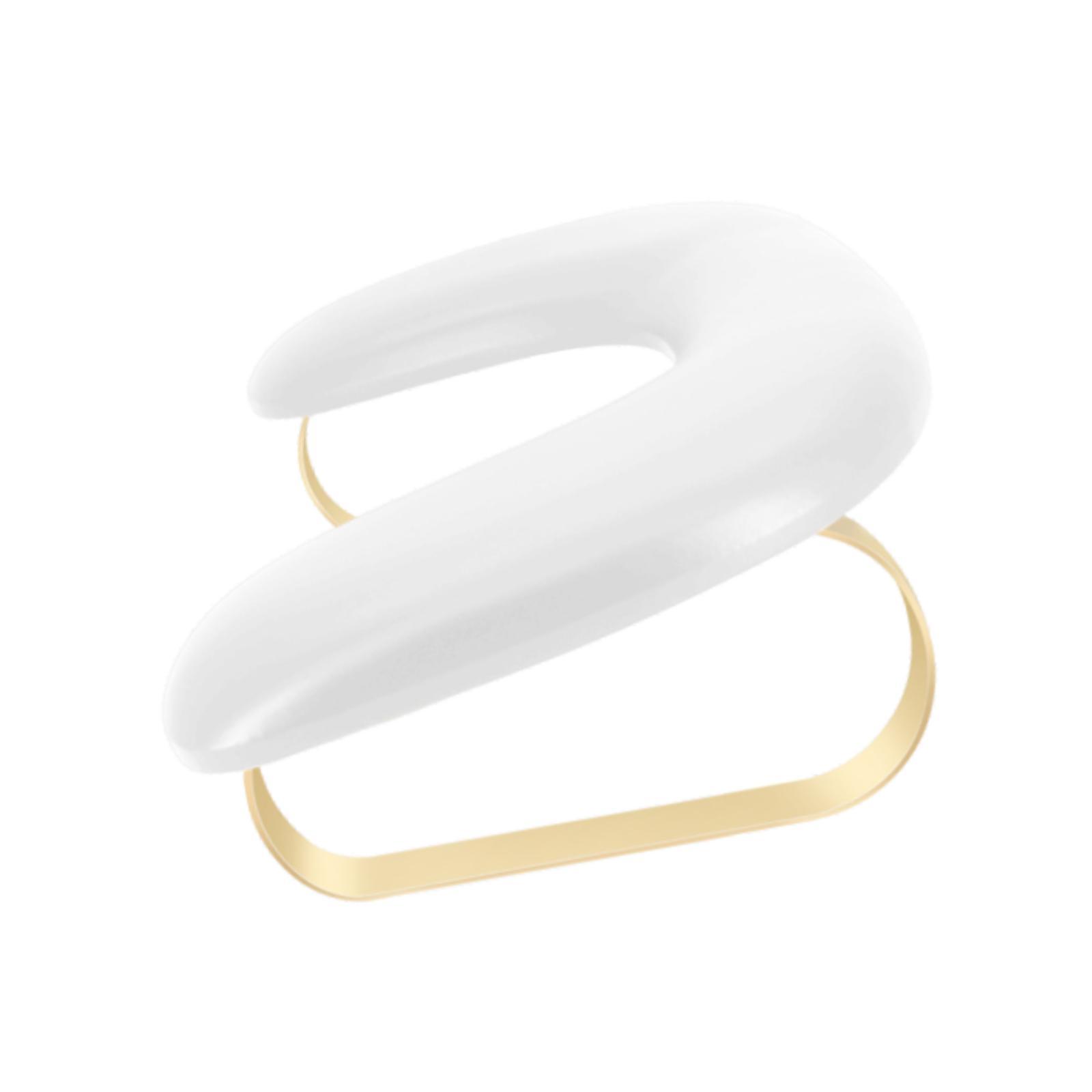 Magideal - Cojín De Mano Para Decoración De Uñas, Reposabrazos Para Uñas, Ahorro De Espacio, Reposabrazos De Manicura Antideslizante, Reposabrazos Para Uñas En F Blanco