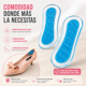 thumbnail image 5 of Par Almohadillas Taloneras Silicona Zapatos Antideslizante Azul, 5 of 5
