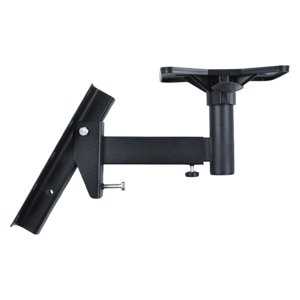 Magideal - Montaje De Pared De Altavoz Ajustable De 360 Grados Rotación Giratoria De Hierro E Inclinación Soporte Para Soporte De Soporte Para Música Doméstica