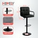 thumbnail image 4 of Silla De Bar Piso Taburete Homely Noir Comfort 61-81CM - Negro, 4 of 10