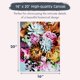 thumbnail image 3 of Kit de pintura por números Pink Picasso 41x51 cm Arte floral, 3 of 9