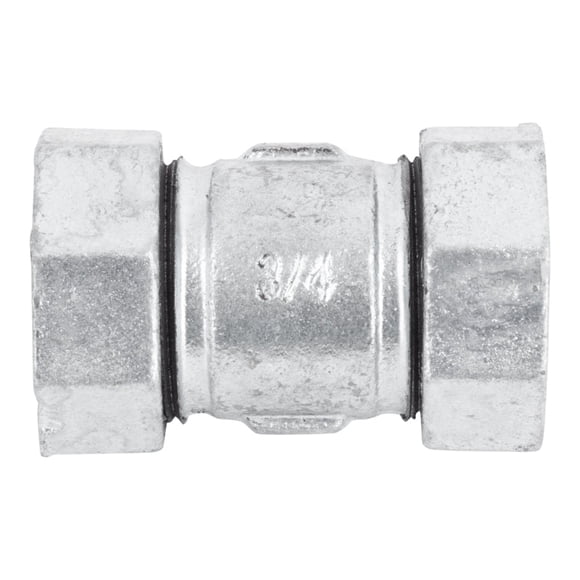Hierro maleable galvanizado Coupling STZ Industries, 3 cm L