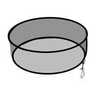 Ioensy - Red Para Barril De Lluvia Reutilizable Para Uso En Exteriores Y Jardín, Duradera, Con Cordón Ajustable, 63 X 63 X 25 Cm.