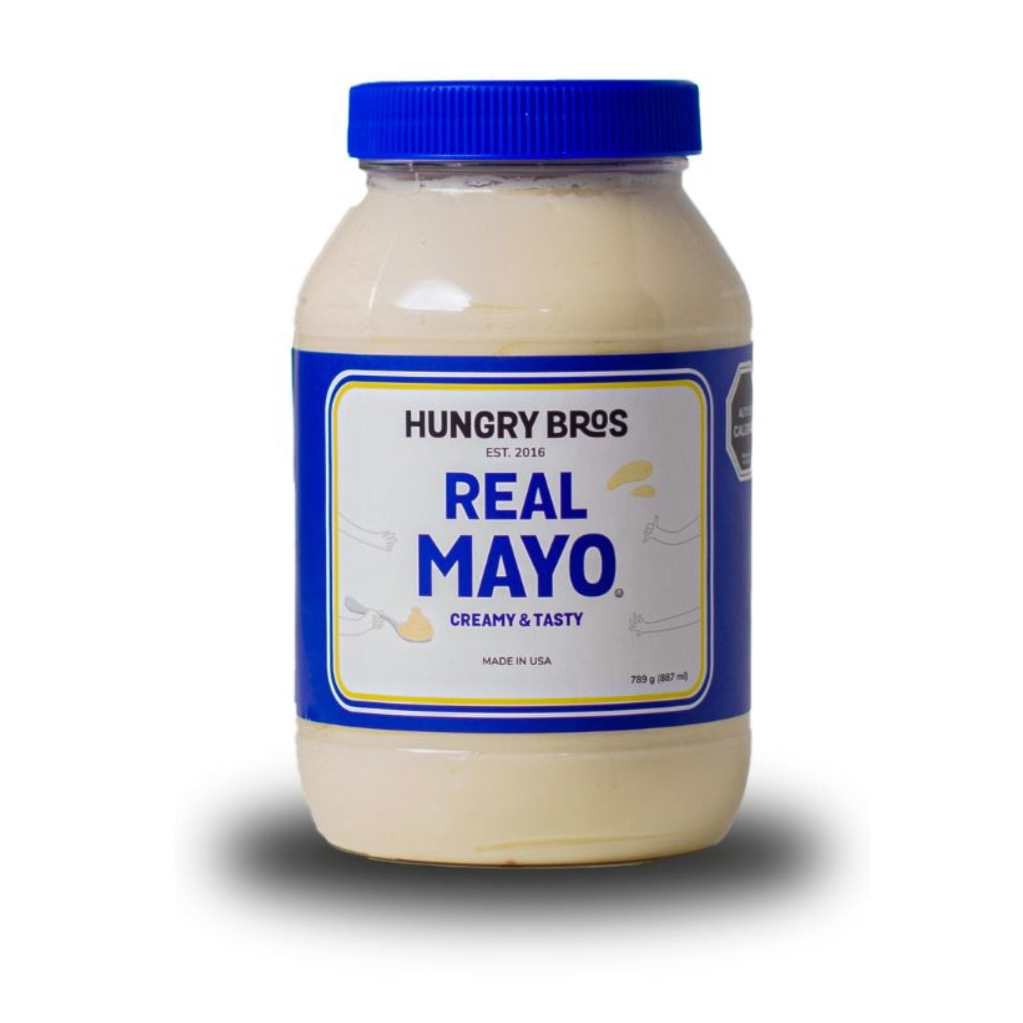 Mayonesa Real Mayo Frasco 789 g Hungry Bros