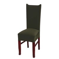 Genérico - Set De 6 Fundas De Silla Elasticadas Color Verde