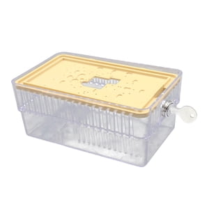 Magideal - Termostato Caja Protectora Con Cerradura Cubierta Transparente De Termostato Universal Con Llave Y Orificios De Ventilación Adecuada Para Escuelas Ofi 167X150X85Mm