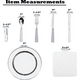 thumbnail image 2 of Outdoor Camping Tableware 23-piece Set With Storage Case, Portable Stainless Steel Plates, Knives, Forks, Spoons, 2 of 4
