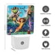 thumbnail image 2 of Los Croods Luz nocturna LED con sensor de anochecer a amanecer para dormitorio, baño, pasillo, escaleras - Lámpara LED nocturna de enchufe, 0.5W - 1 pieza, 2 of 6