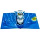 thumbnail image 5 of Tarjeta de Felicitación WOWPAPERART Barco de Crucero 3D Pop‑Up, 5 of 8