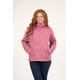 thumbnail image 1 of Poleron Sherpa Hot Print Medio Cierre Rosa Mujer, 1 of 3