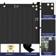 thumbnail image 4 of Pantalla de privacidad Windscreen4less 2,4 m x 15 m negra, 4 of 8