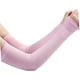 thumbnail image 1 of Protección UV Mangas De Brazo Seda De Hielo Enfriamiento Manga Deportiva Running Pink, 1 of 5