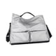thumbnail image 2 of Bolsa De Gimnasio Ligera Resistente Al Agua Bandolera Para Entrenamiento Viajes Al Aire Libre Color Plateado, 2 of 5