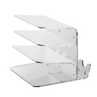 Magideal - Estante De Almacenamiento Para Teclado Y Ratón, Soporte De Exhibición Para Teclado, Resistente, Ahorro De Espacio, Profesional, Acrílico, Soporte Para Claro