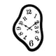 thumbnail image 5 of Reloj de Pared Abstracto Moderno con Diseño de Derretimiento Silencioso Funcional Decorativo para Sala Cocina Oficina Adecuado para Regalo Decoración 30 cm x 195 cm, 5 of 5