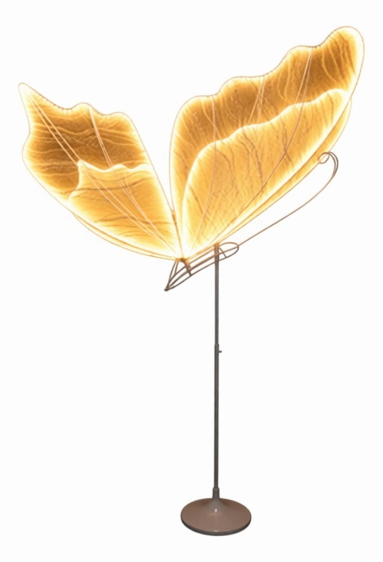 Genérico - Lámpara Pie Decorativo Funcional Estilo Mariposa Jhn