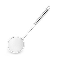Cuchara Desnatadora Fat Hiware De Acero Inoxidable, Malla Fina, 24 Cm