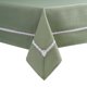 thumbnail image 1 of Mantel EHouseHome 152x305 cm Verde Salvia con Encaje Blanco, 1 of 8