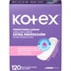 thumbnail image 1 of Protectores Femeninos Kotex diarios largos extra protección, 120 Un, 1 of 1