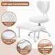 thumbnail image 2 of Meditation chair, an ergonomic cross-legged seating chair with lumbar support and a height-adjustable seat cushion, ideal for people engaged in high-intensity office work. Beige, 2 of 3