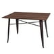 thumbnail image 2 of Mesa Rectangular Tolix 140x90 | Madera Oscura | Hogar - Negocio | cafe 140x90, 2 of 5